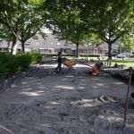 Opbreken van straten in Assen